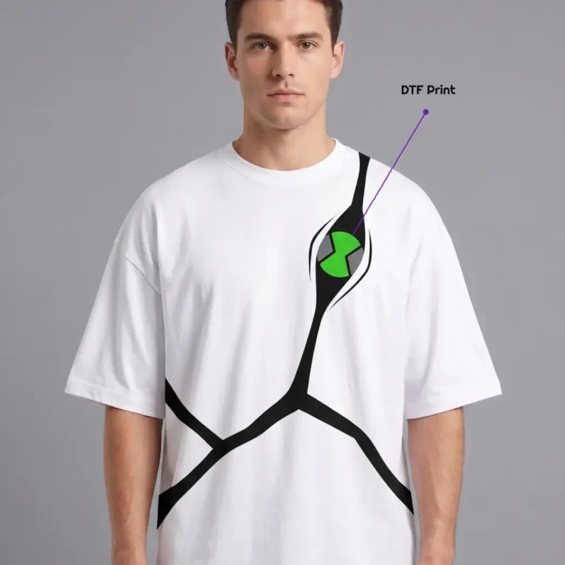 Ghostfreak : Ben 10 Classic Oversized T-Shirt