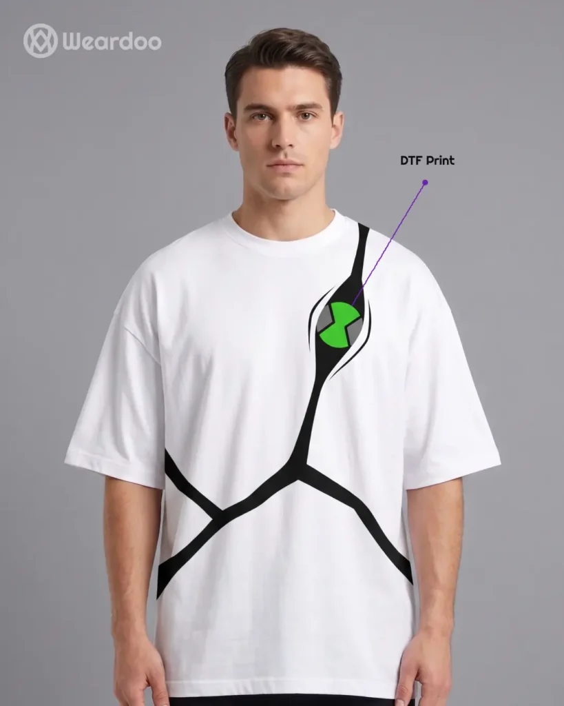 Ghostfreak : Ben 10 Classic Oversized T-Shirt