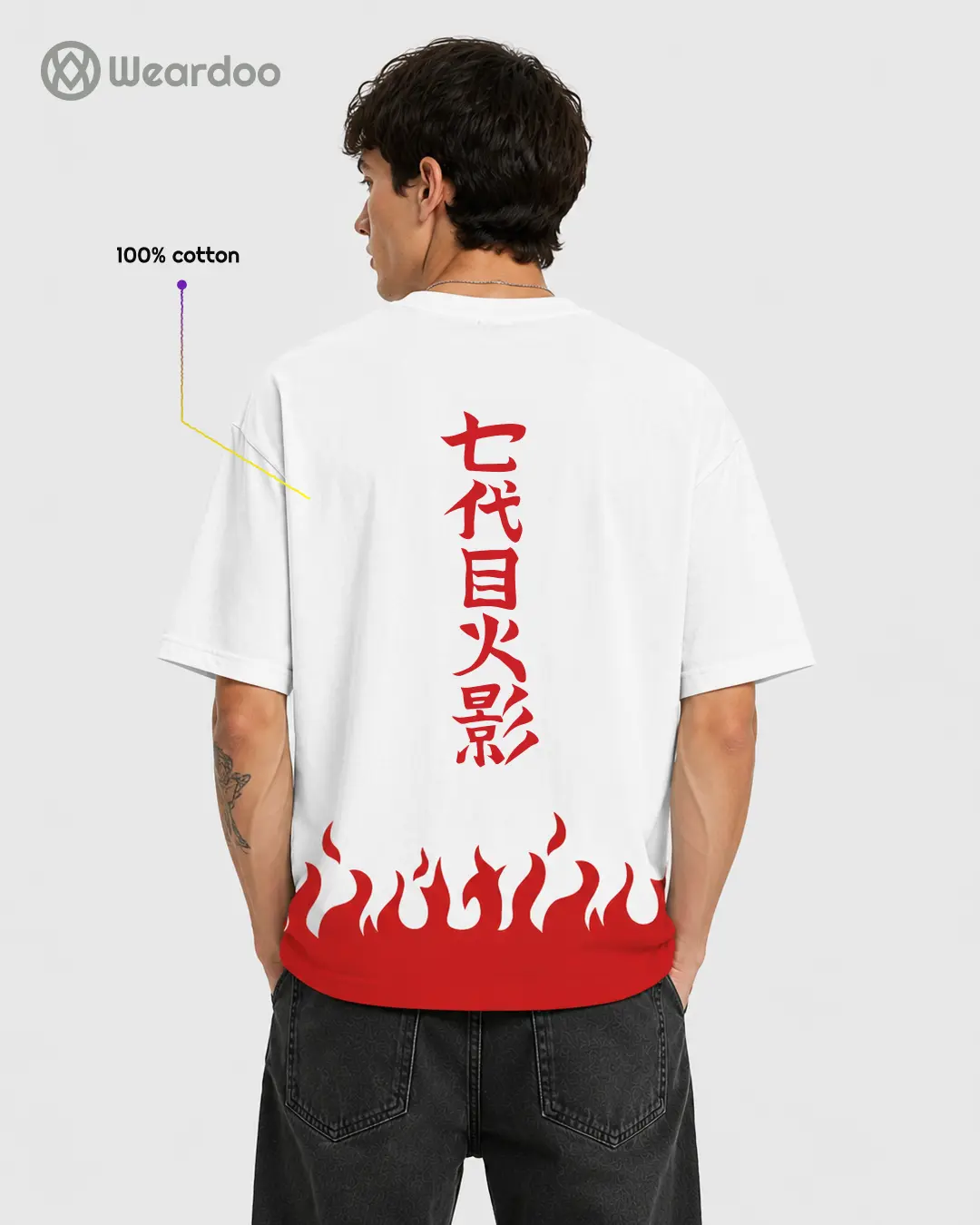 Naruto : Seventh Hokage Oversized T-Shirt
