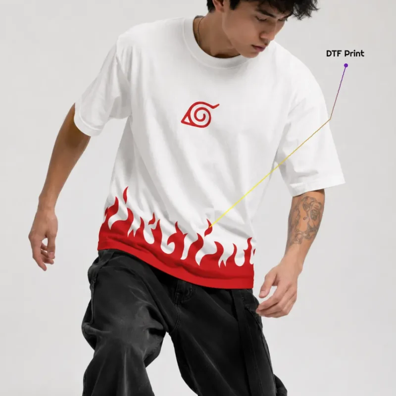 Naruto : Fourth Hokage Oversized T-Shirt