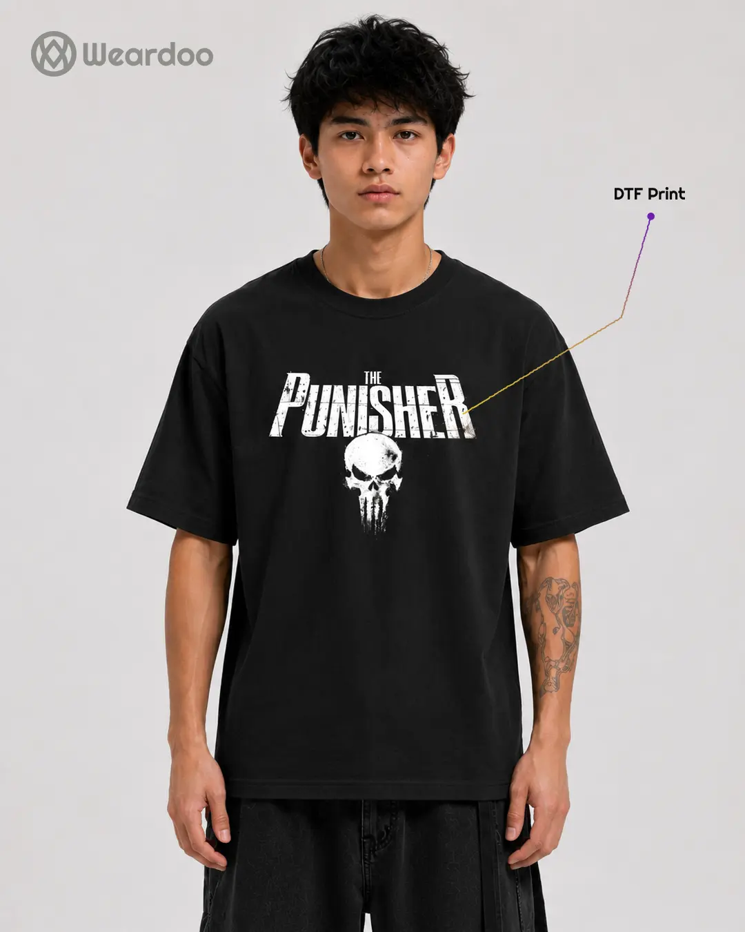 The Punisher Oversized T-Shirt