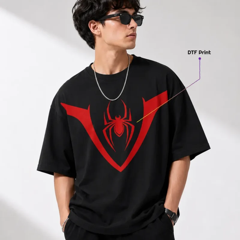 Marvel's Spider-man: Miles Morales Suit Oversized T-Shirt