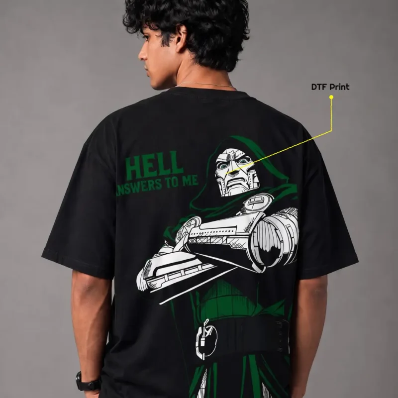 Doom oversized tshirt Marvel | Weardoo